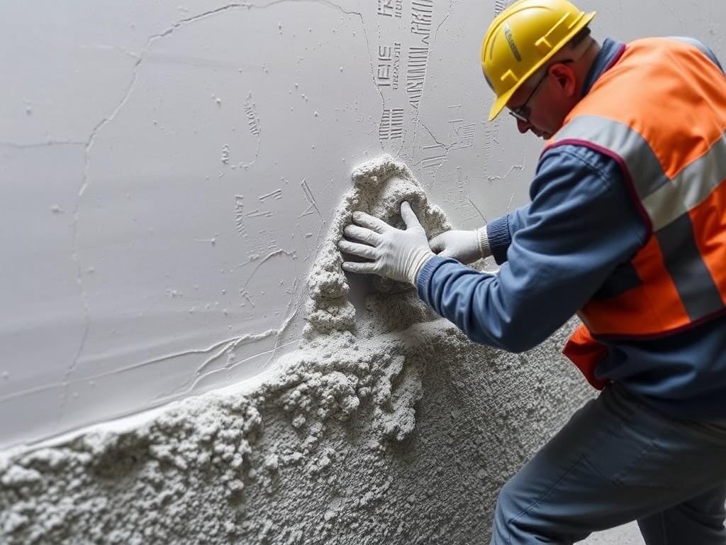 Штукатурка по газобетону как механизация спасает от усадки и трещин