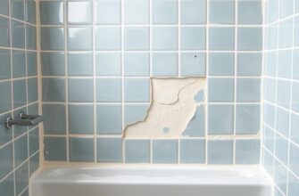 Отслоение плитки в ванной почему это происходит из-за неправильной штукатурки и как это исправить