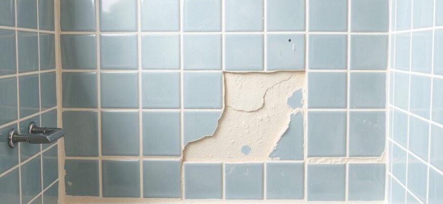 Отслоение плитки в ванной почему это происходит из-за неправильной штукатурки и как это исправить