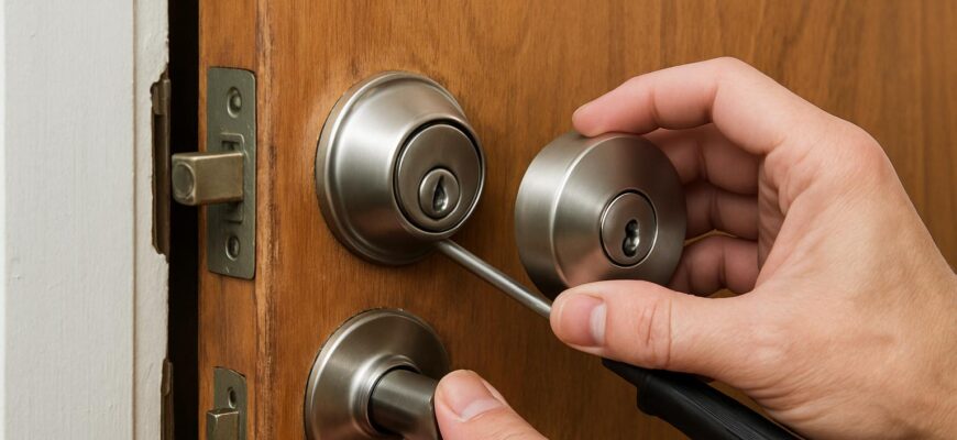Замена замка на двери: когда менять, как выбрать и установить правильно